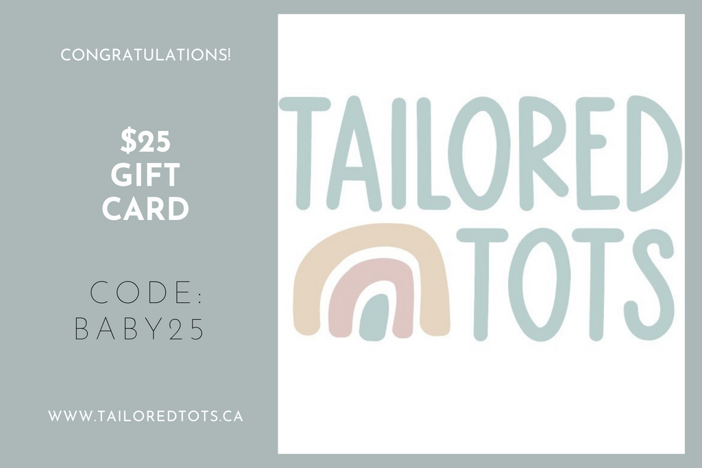 Tailored Tots Gift Card - Tailored Tots 