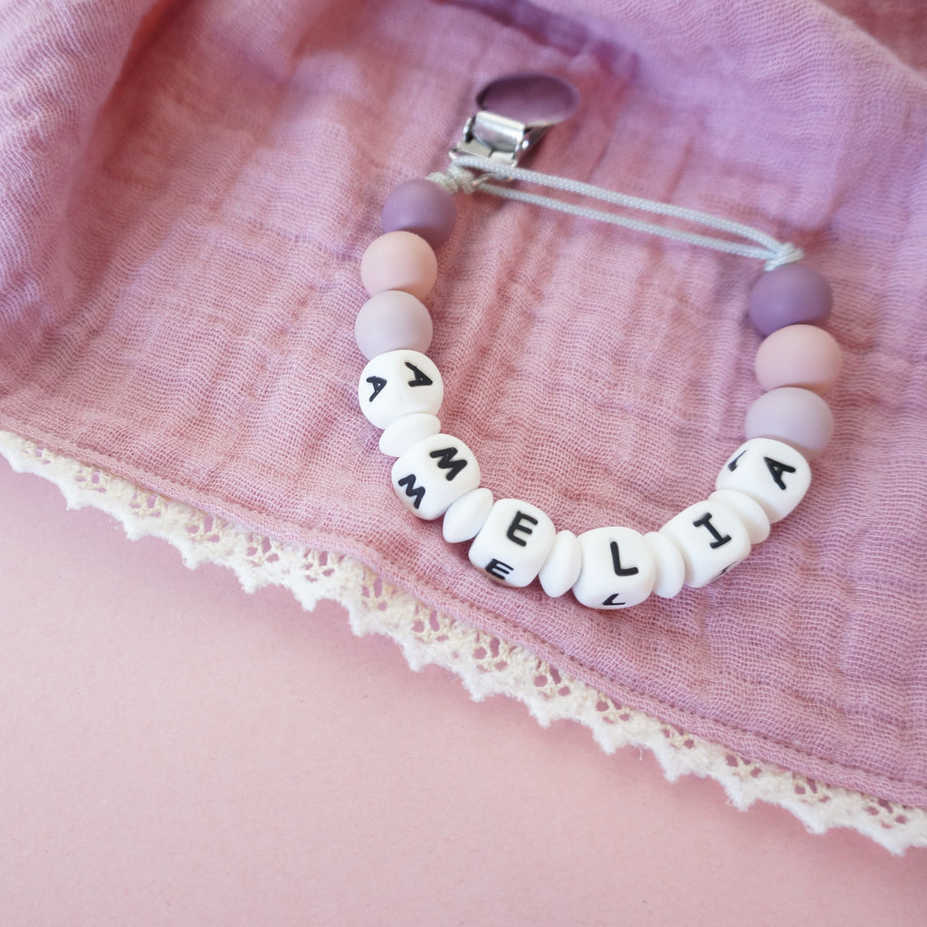 Personalized Pacifier Clip | Tailored Tots