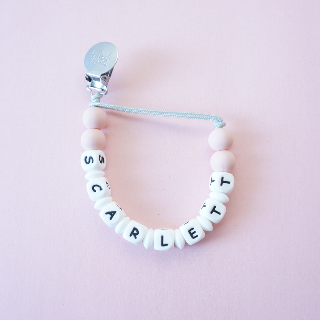 Personalized Pacifier Clip | Tailored Tots