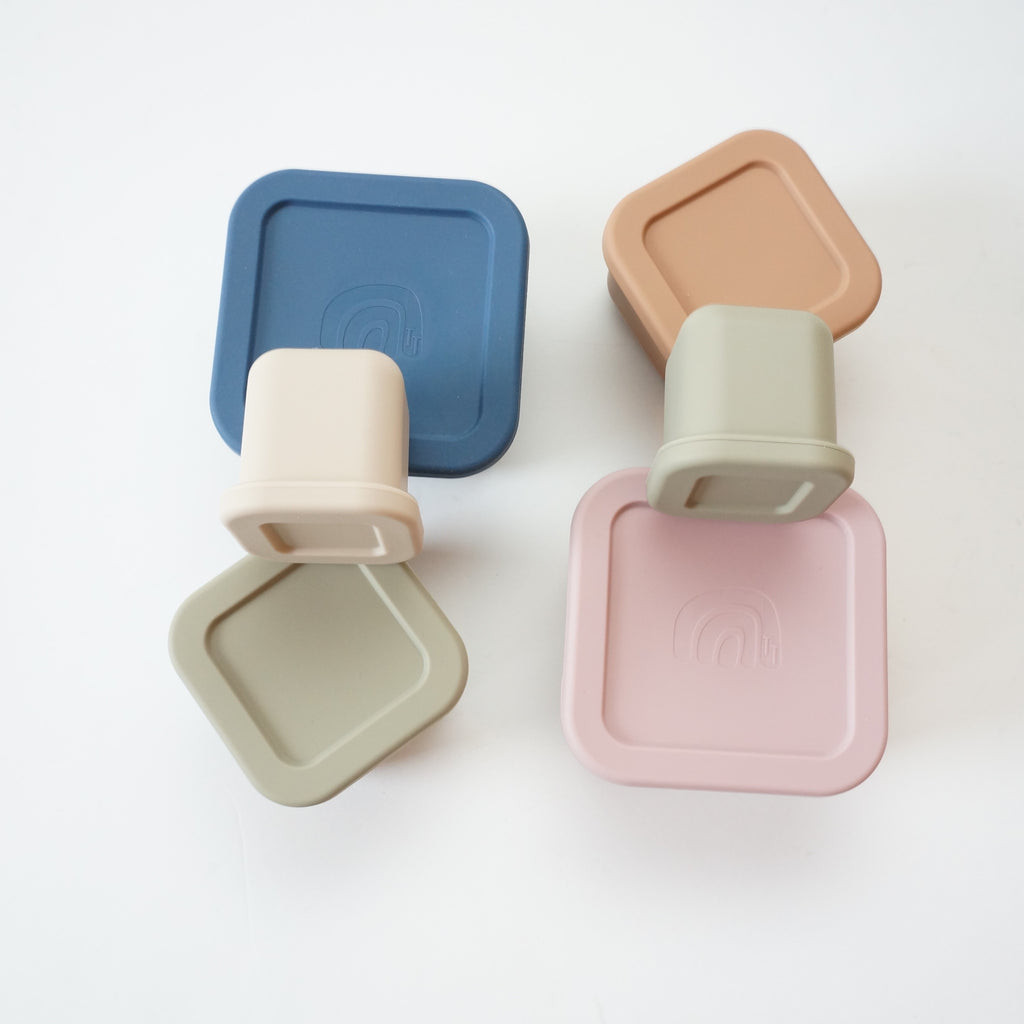 Silicone lunch containers - Tailored Tots 